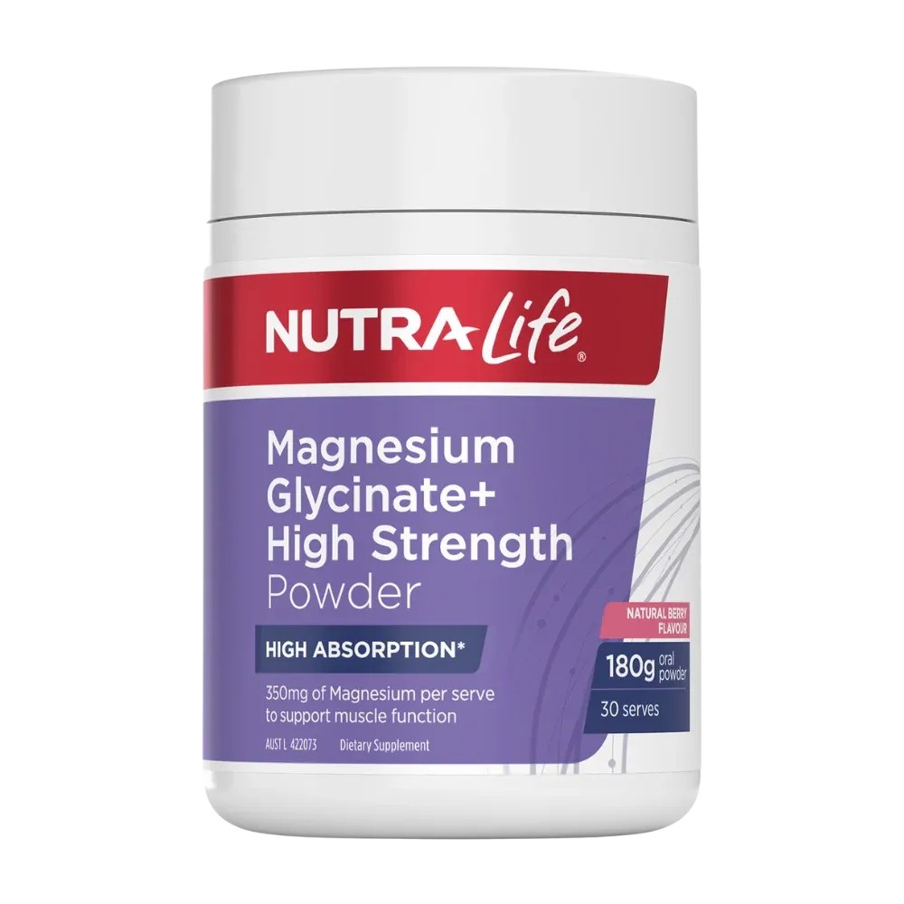 Magnesium Glycinate   High Strength Powder by NutraLife