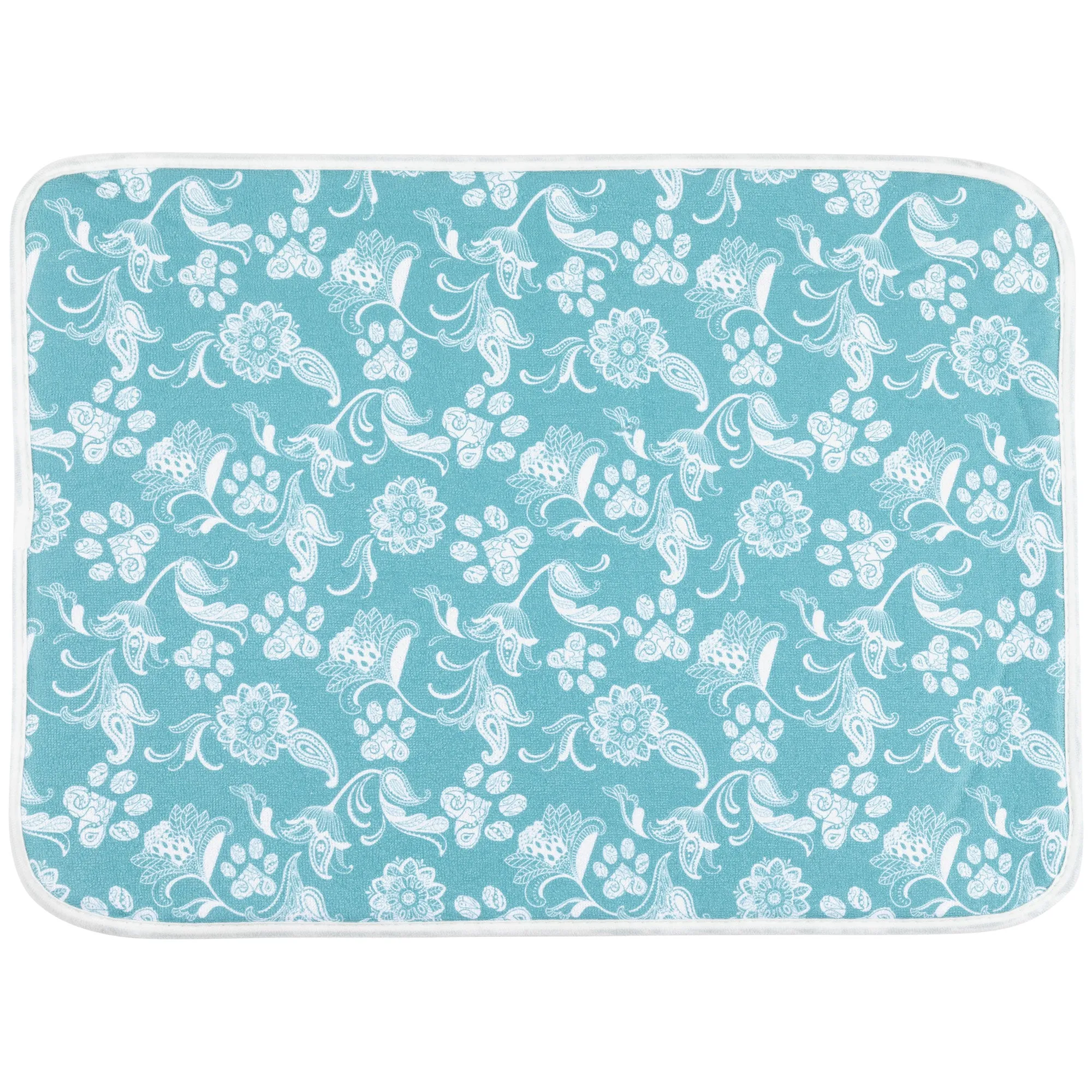 Messy Paws Absorbent Pet Dish Mat