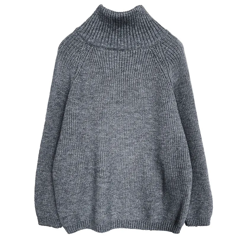 Miranda Women Knitted Turtleneck Sweater