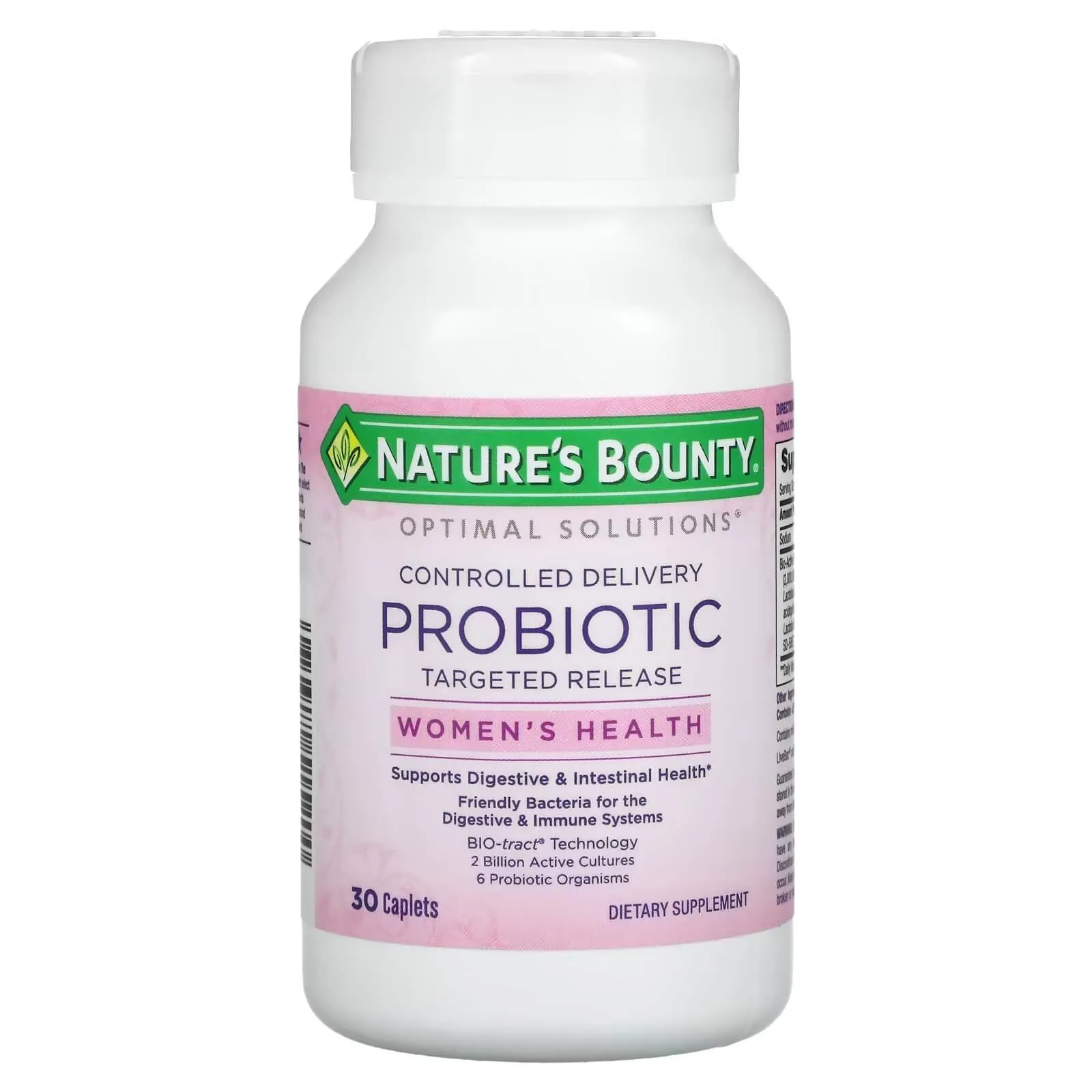 Nature's Bounty Optimal Solutions Women's Health Probiotic, 30 Capsules