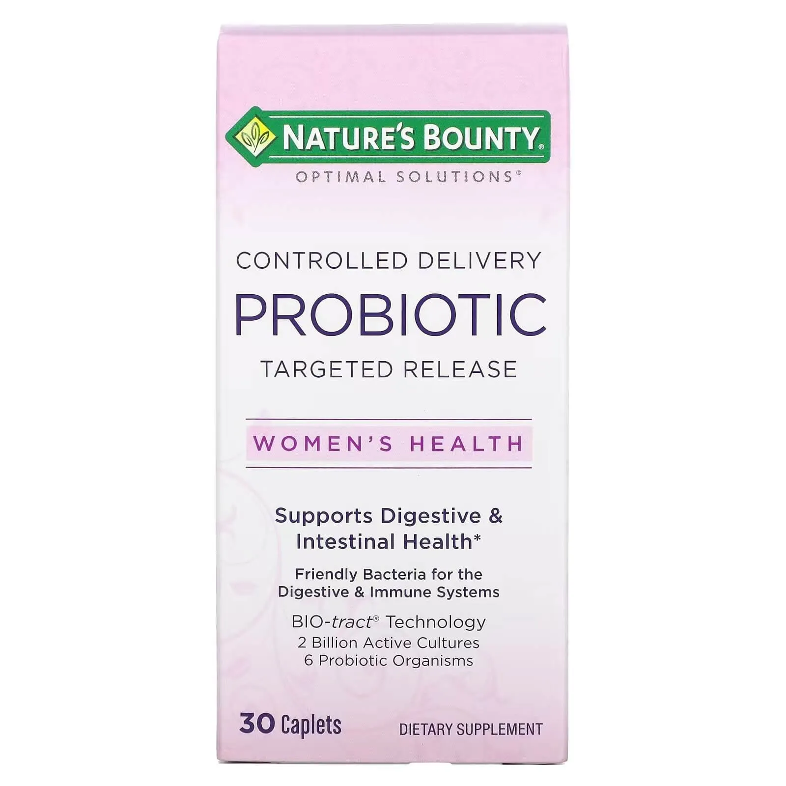 Nature's Bounty Optimal Solutions Women's Health Probiotic, 30 Capsules