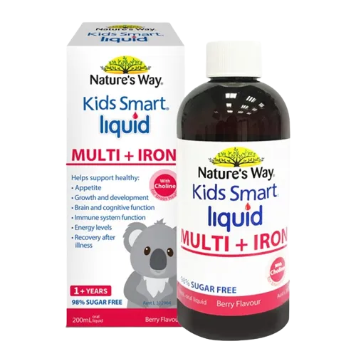 Nature's Way Kids Smart Multi Iron Liquid 200ml