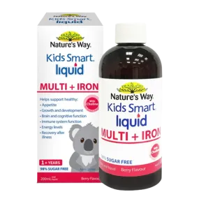 Nature's Way Kids Smart Multi Iron Liquid 200ml