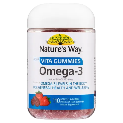 Nature's way vita Gummies Omega-3 110/soft Gum