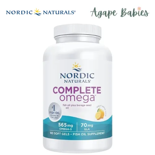 Nordic Naturals Complete Omega 1000 mg - Lemon, 180 sgls.