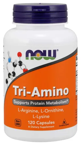 Now Tri-Amino 120 Capsules