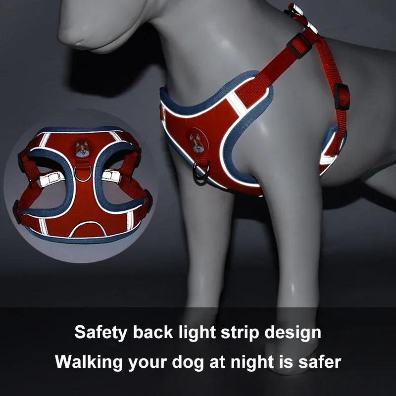 Pat and Pet Emporium | Pet Harnesses | Reflective Pet Vest Sets