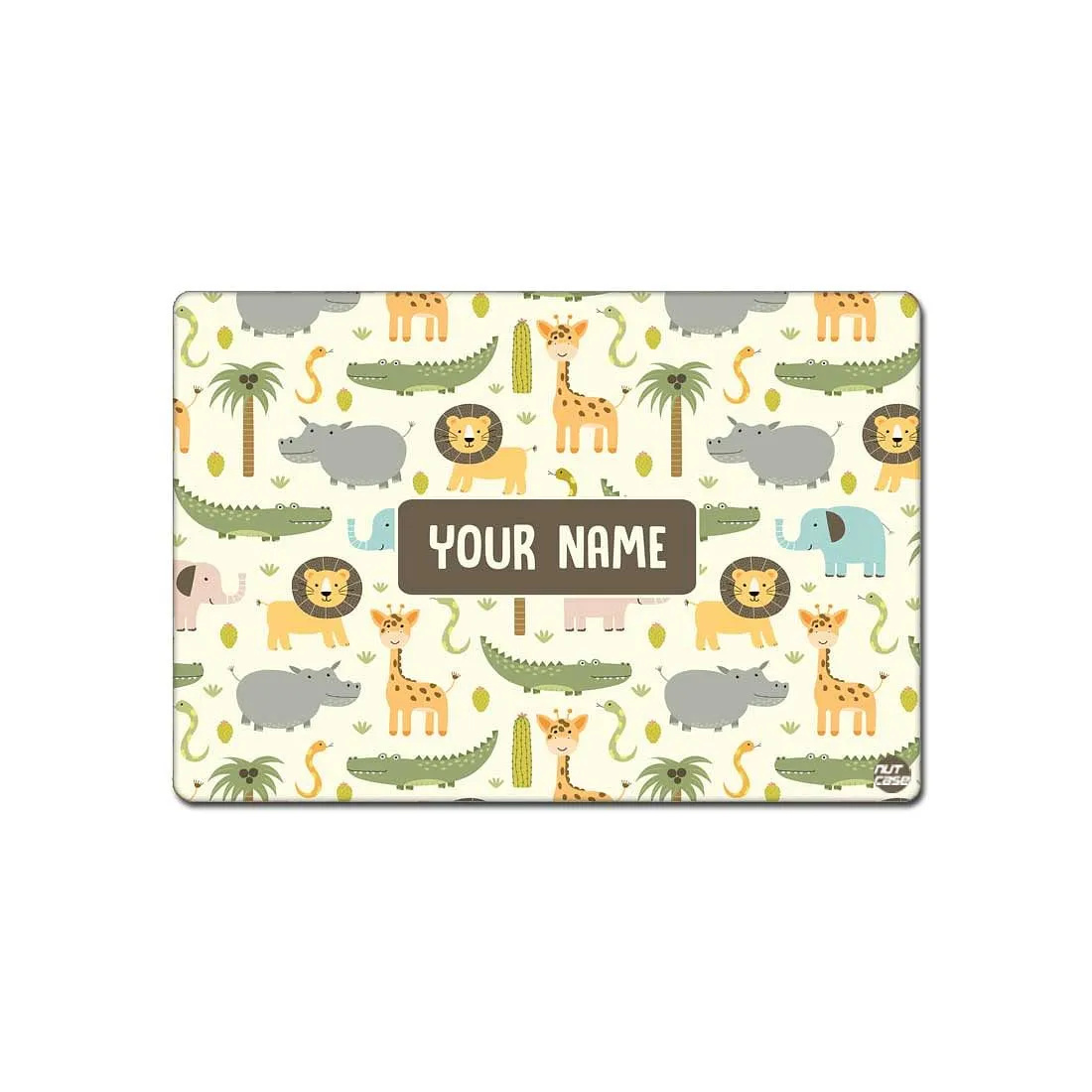 Personalised Table Placemats Jungle Theme Return Gifts - Animals