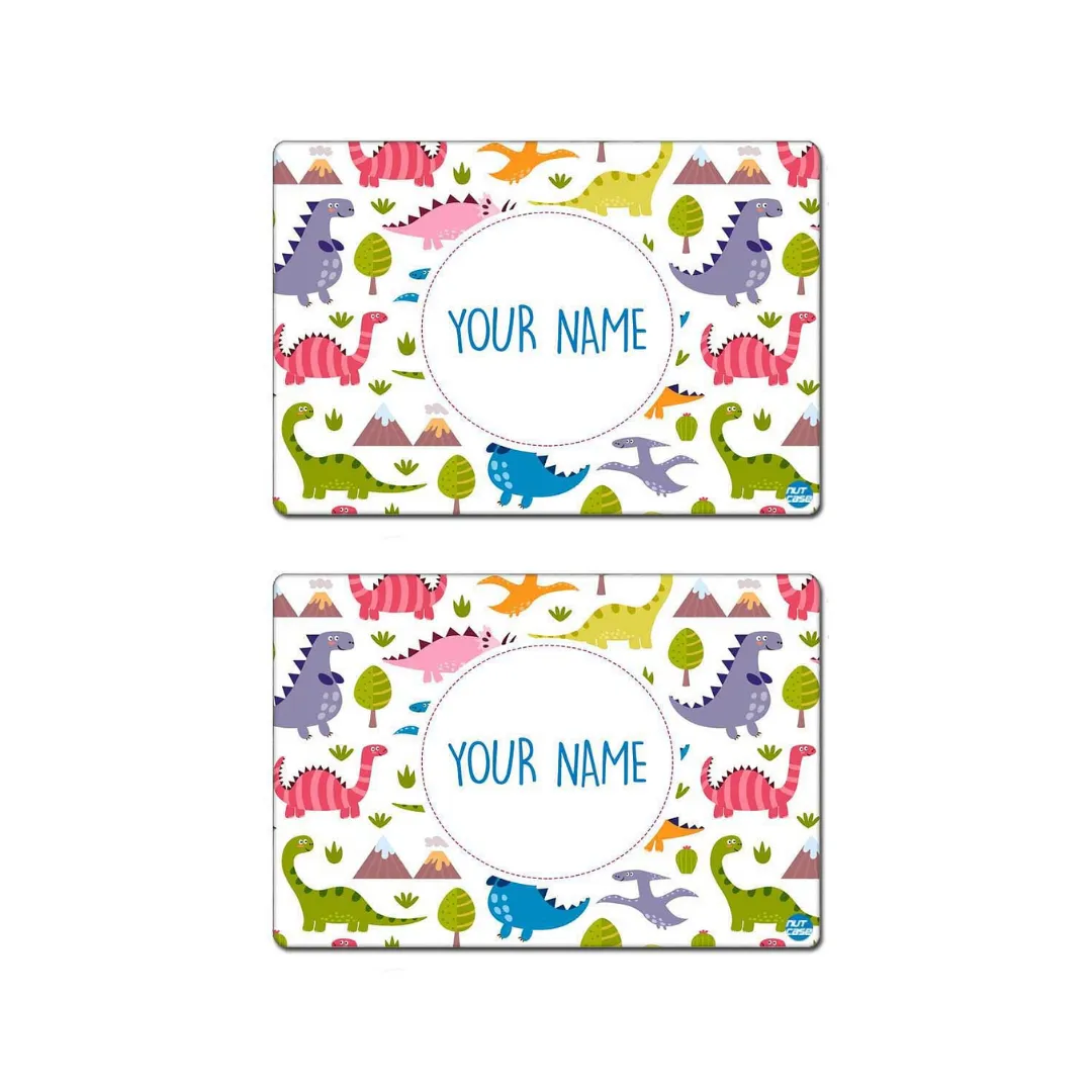 Personalized Table Mats Dinosaur Theme Return Gifts for Kids - Cute Dinosaur