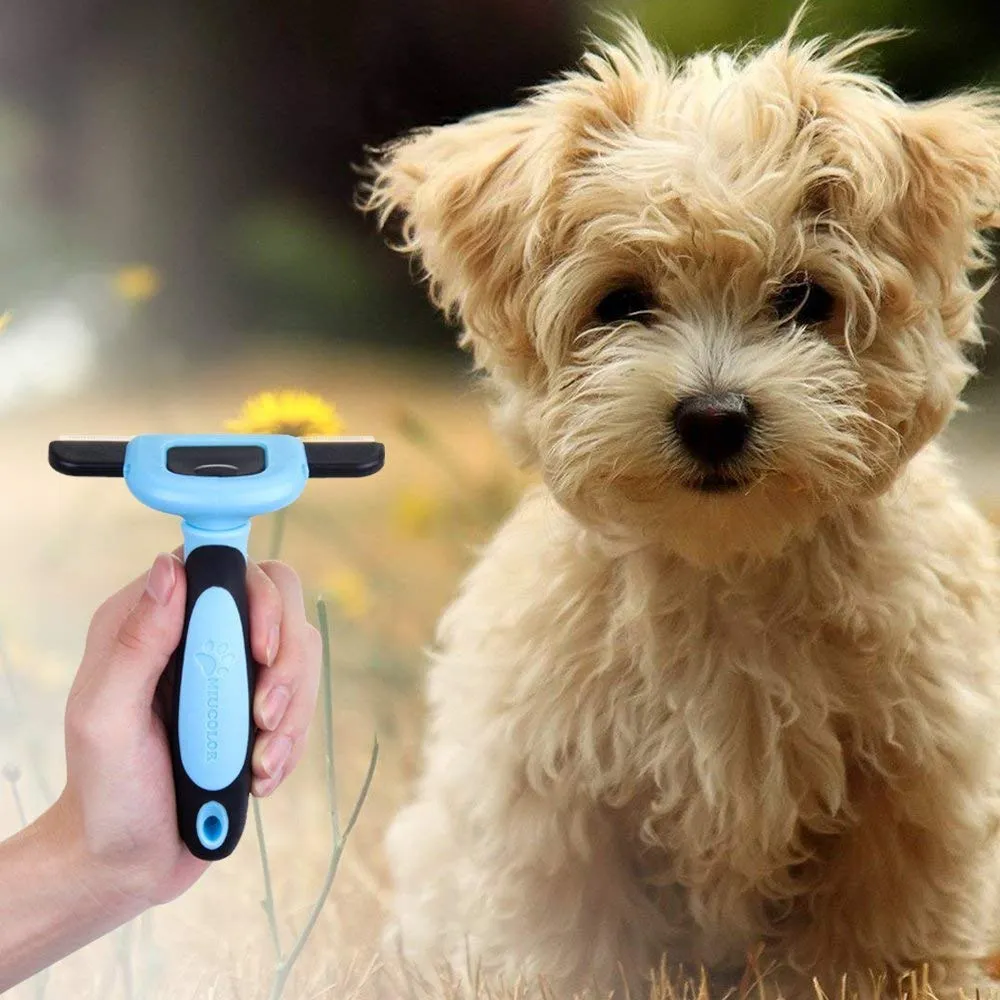 Pet Shedder THE NEW EASY TO USE DE SHEDDING AND LIGHT GROOMING TOOL