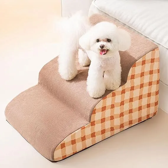 Pet Stairs Dog House Detachable for Small Pet Ramp Ladder Non Slip Removable Dogs Bed Stairs cat