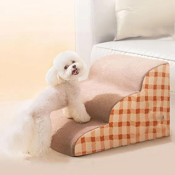 Pet Stairs Dog House Detachable for Small Pet Ramp Ladder Non Slip Removable Dogs Bed Stairs cat