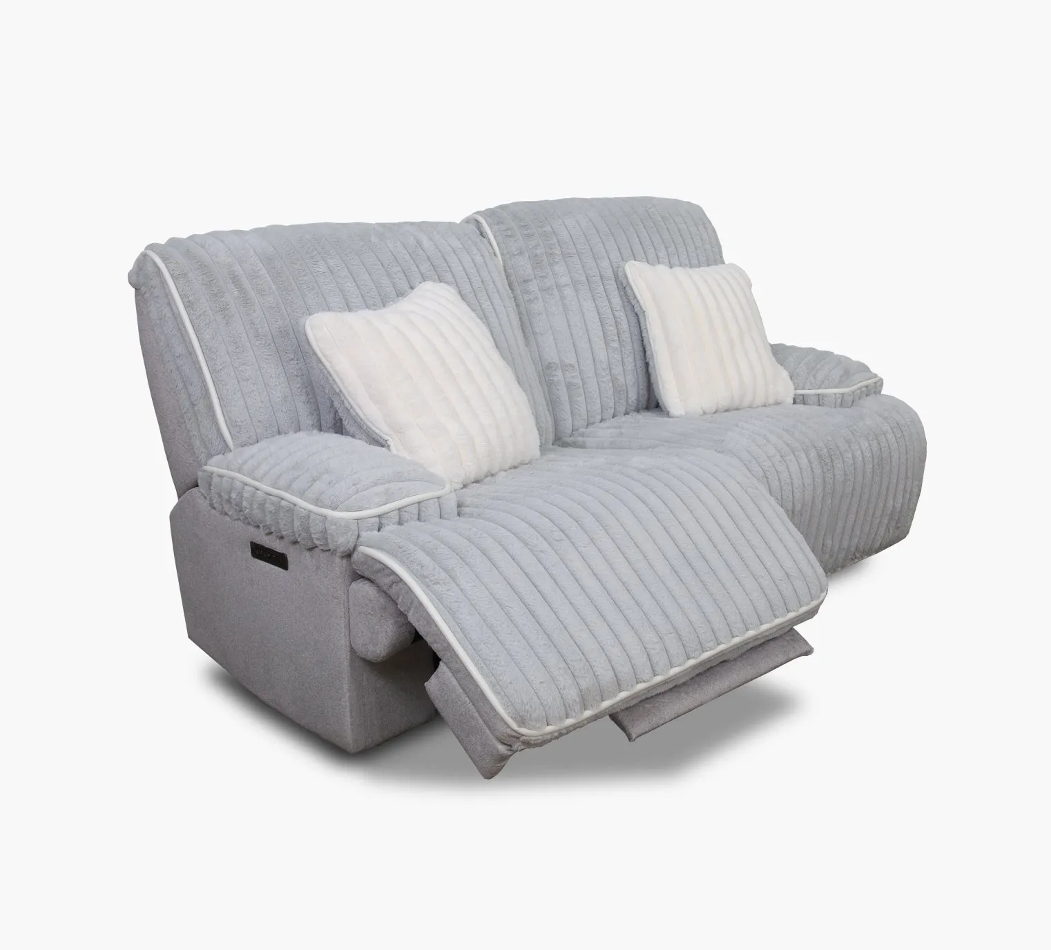 Plush 2 Piece Zero Gravity Power Sofa with POWER HEADREST