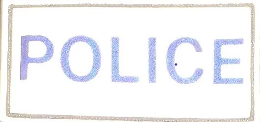 Police Identification Patch - coming soon