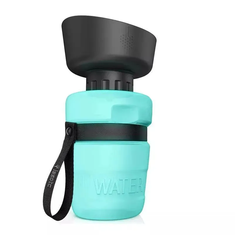 Portable Foldable Pet Water Bottle Feeder