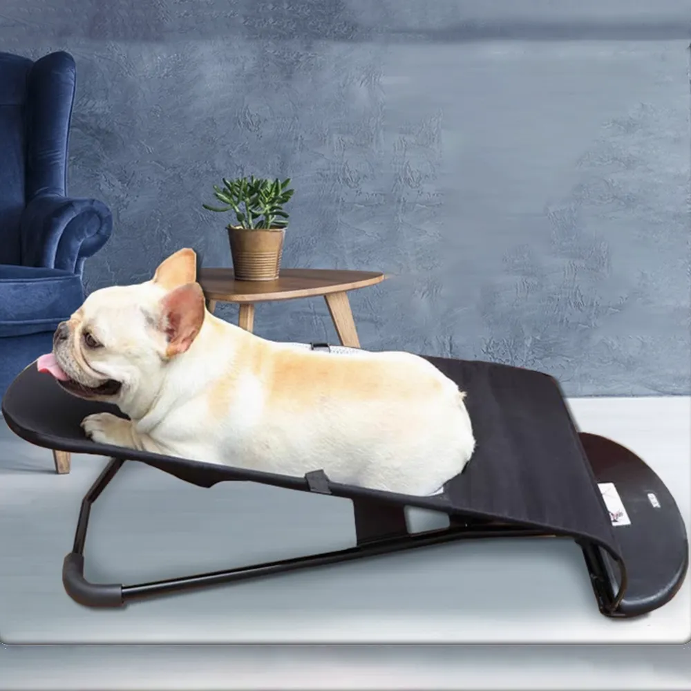 Portable Rocking Chair for French Bulldog