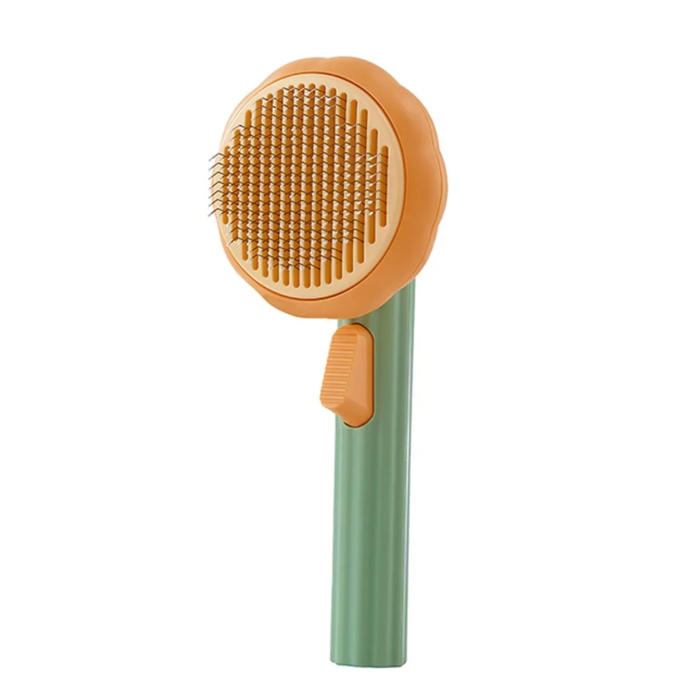 Pumpkin Pet Brush