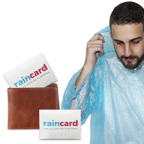 Rain card - Disposable Raincoat