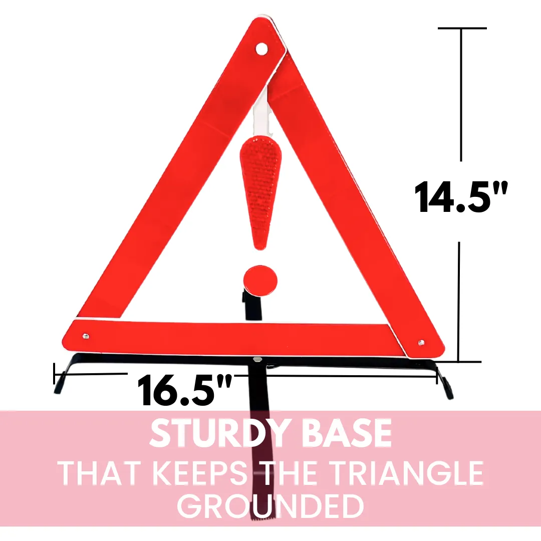 Road Safety Reflective Triangle  - SF-40004