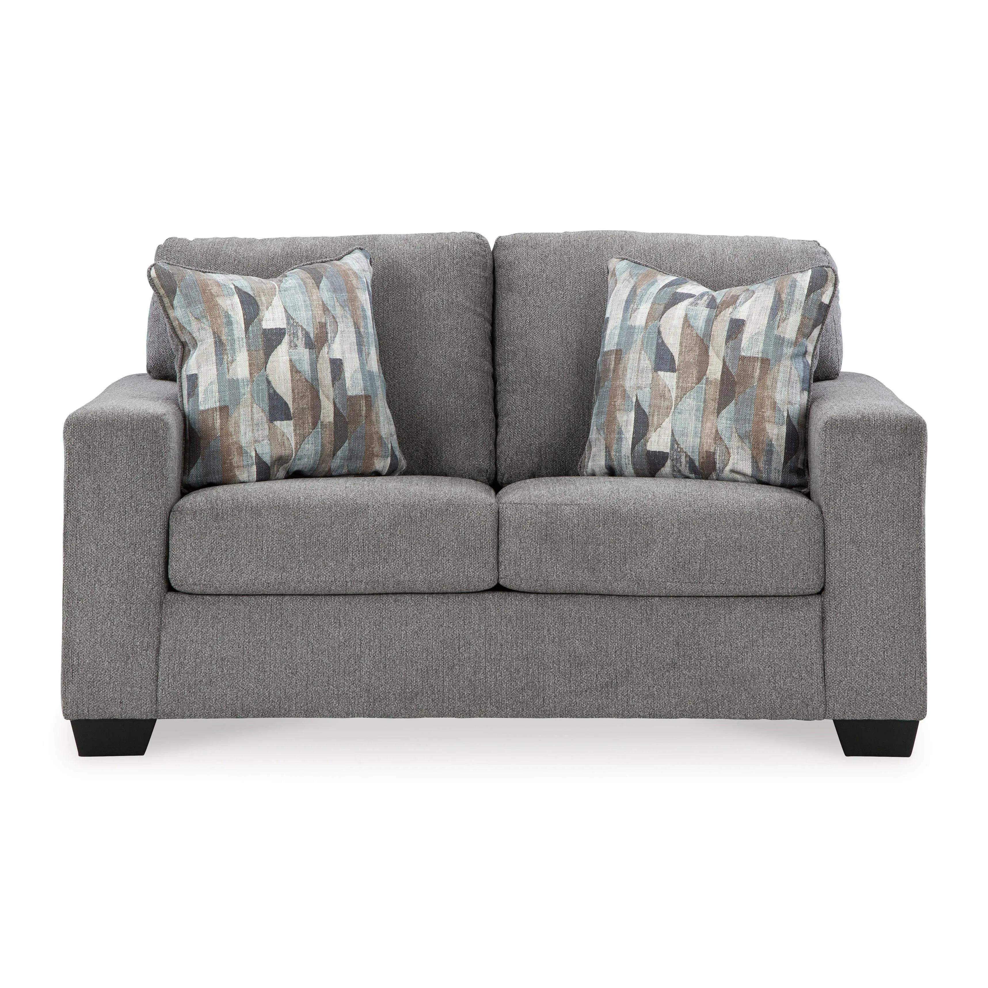 Signature Design by Ashley Deltona Stationary Fabric Loveseat 5120535