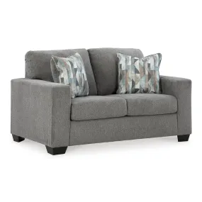 Signature Design by Ashley Deltona Stationary Fabric Loveseat 5120535