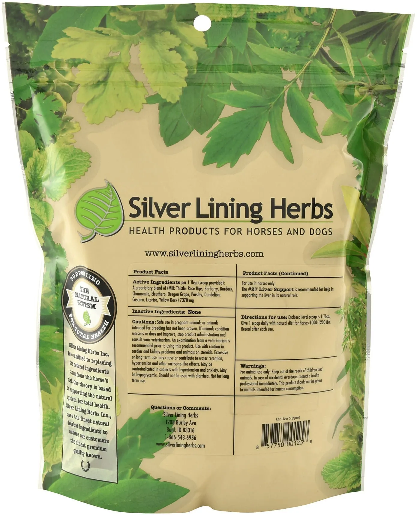 Silver Lining Herbs Liver Support