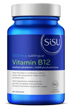 Sisu Vitamin B 12 Methylcobalamin 1000mcg (90 Tablets)