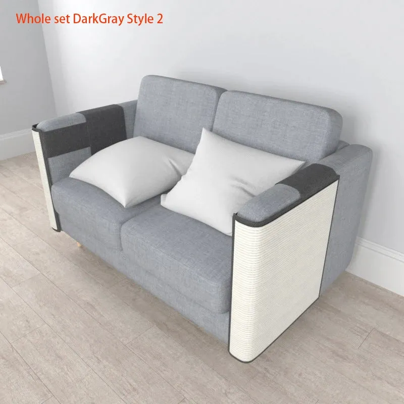 Sofa Furniture Protector with Sisal Scratching Pad