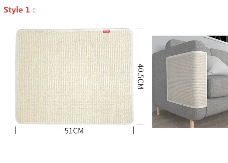 Sofa Furniture Protector with Sisal Scratching Pad