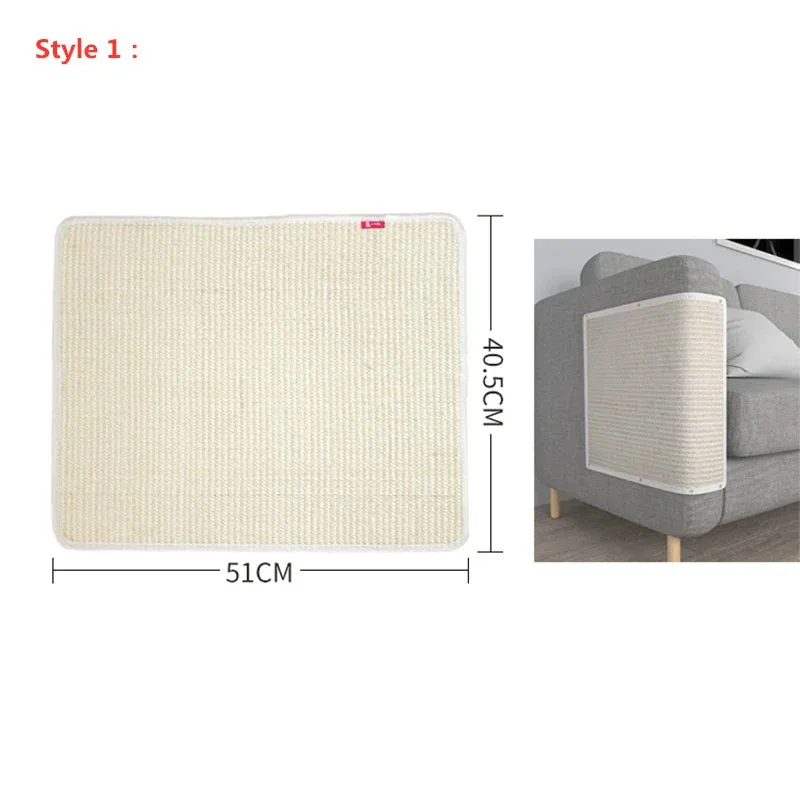 Sofa Furniture Protector with Sisal Scratching Pad