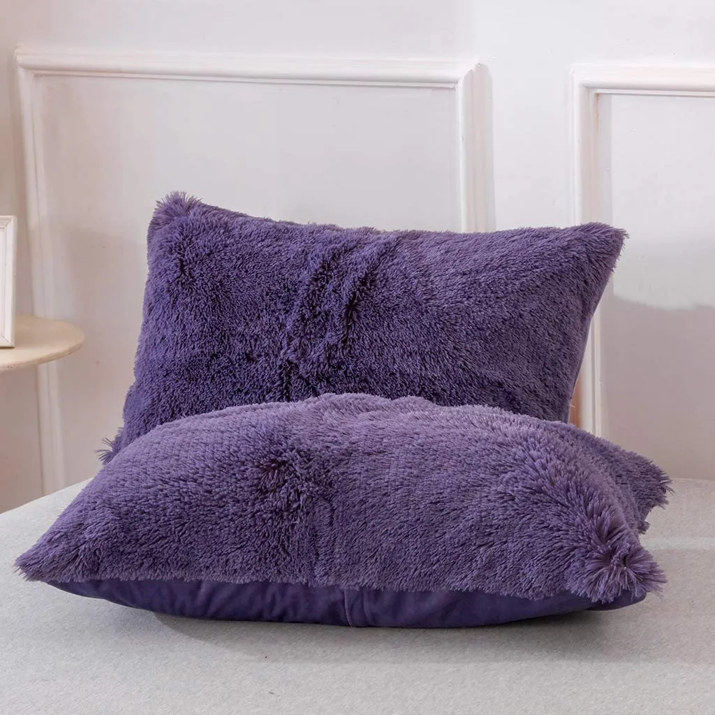 Softy Purple Pillows