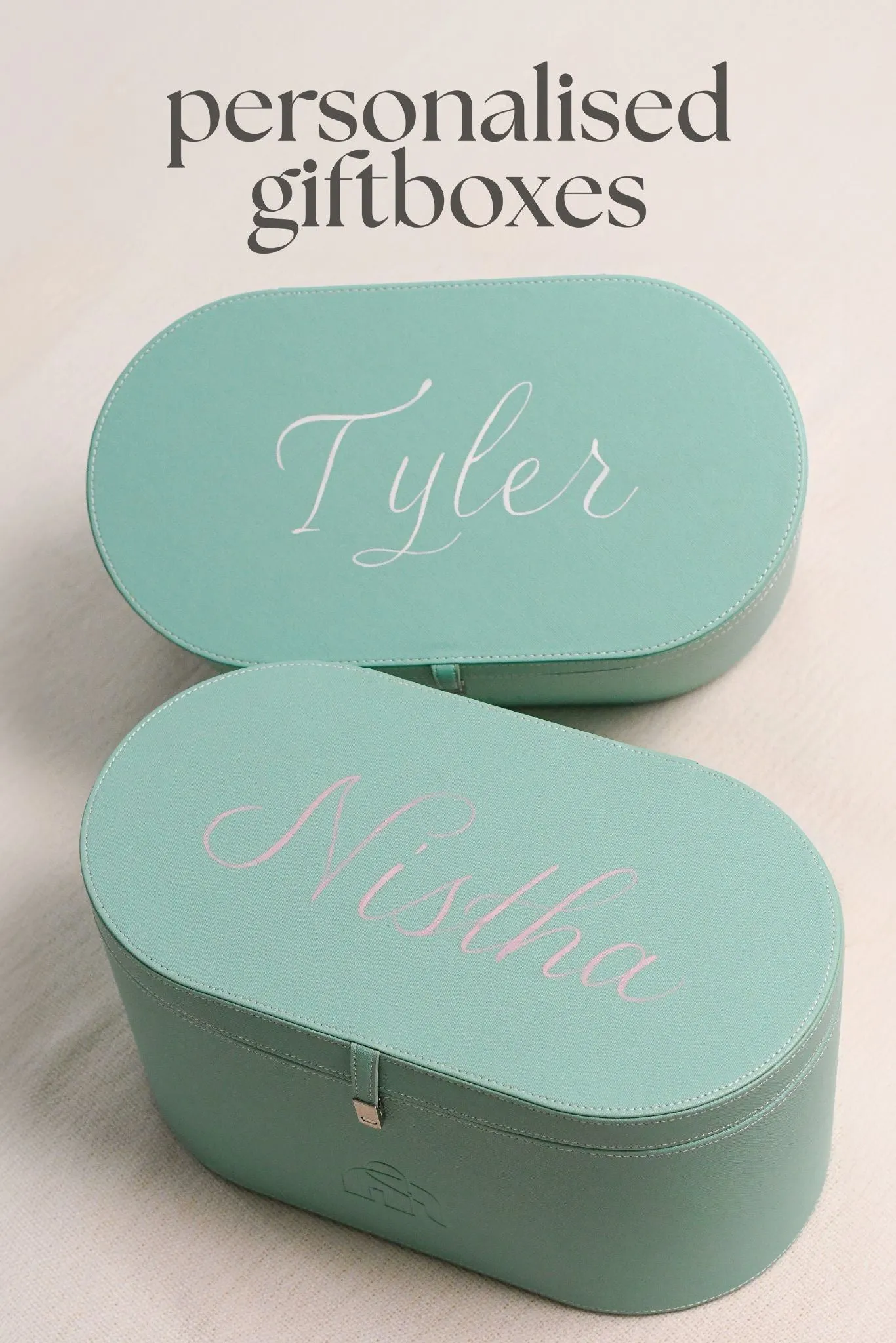 Summer Personalised Turquoise Baby Gift Set