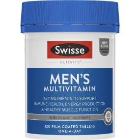 Swisse Mens Multivitamin 120 Tablets NEW