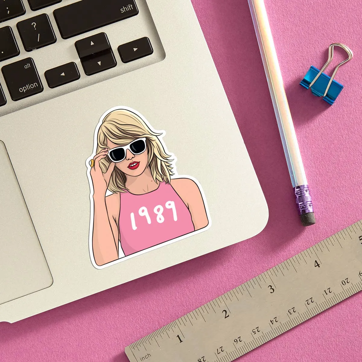 Taylor 1989 Die Cut Sticker