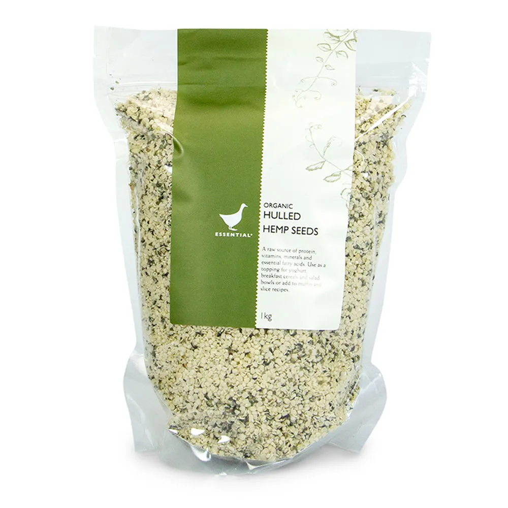 The Essential Ingredient Organic Hulled Hemp Seeds