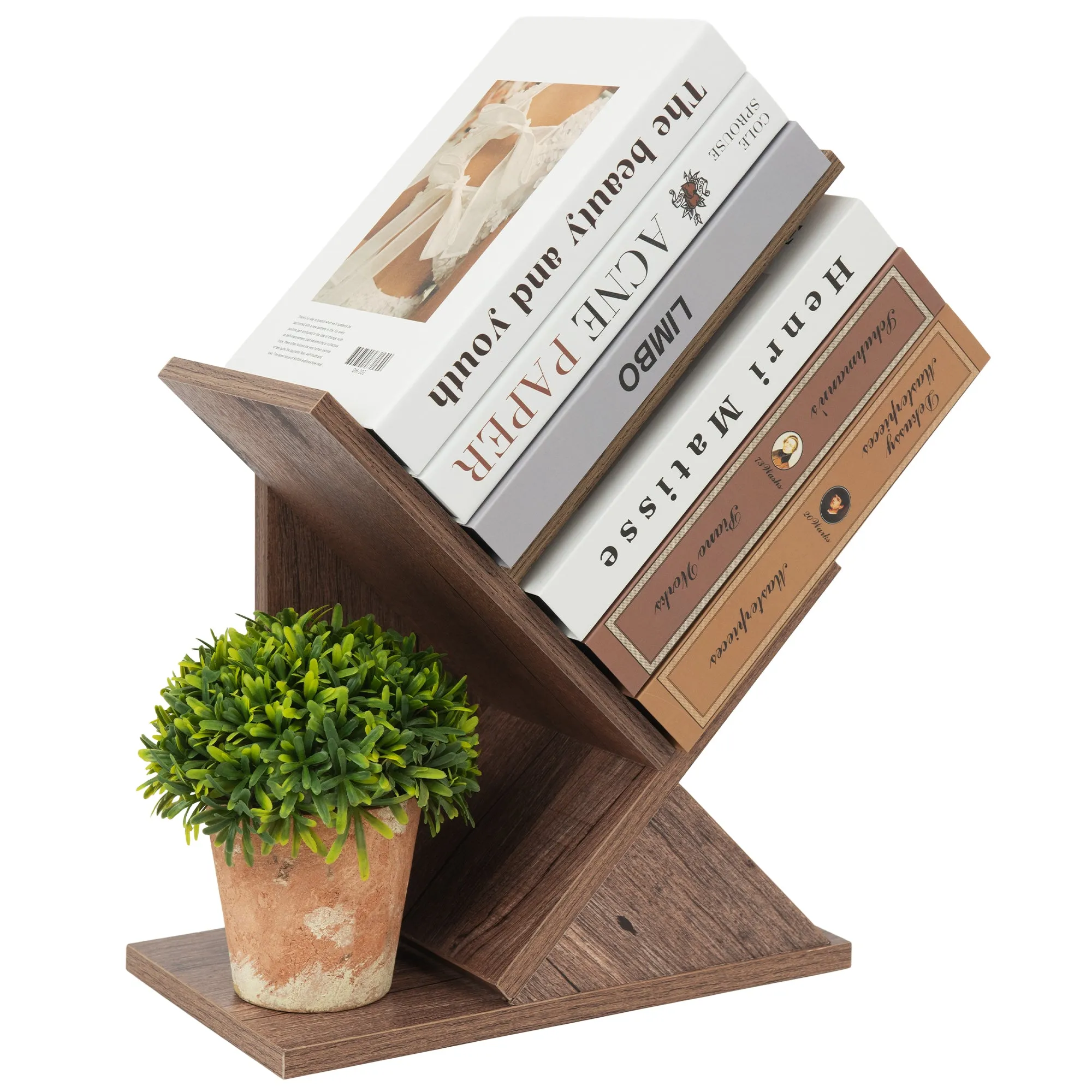 Tiered Tree Bookcase Shelf