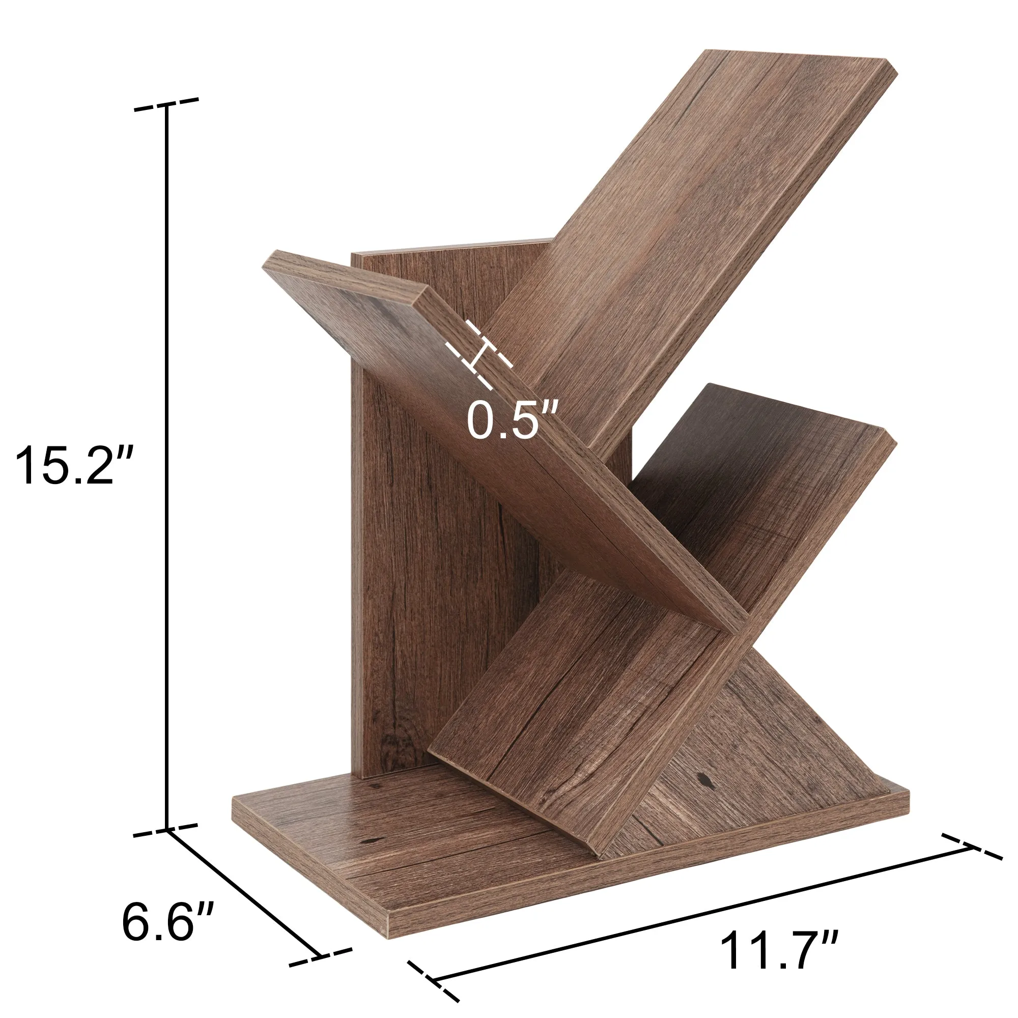 Tiered Tree Bookcase Shelf