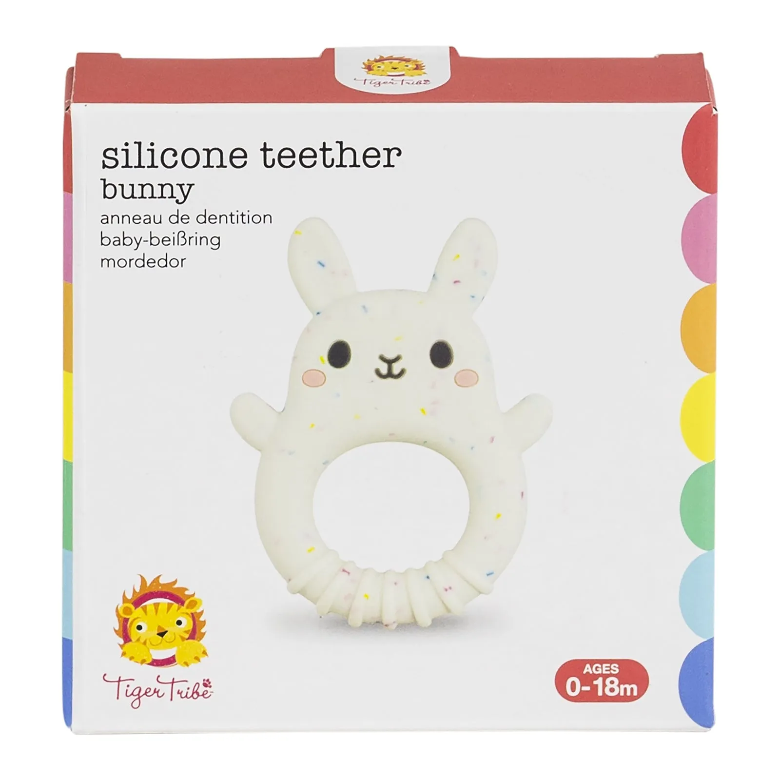 TIGER TRIBE - SILICONE TEETHER: BUNNY