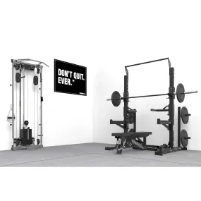 Torque Short Squat Rack - Space Saving Strength Package