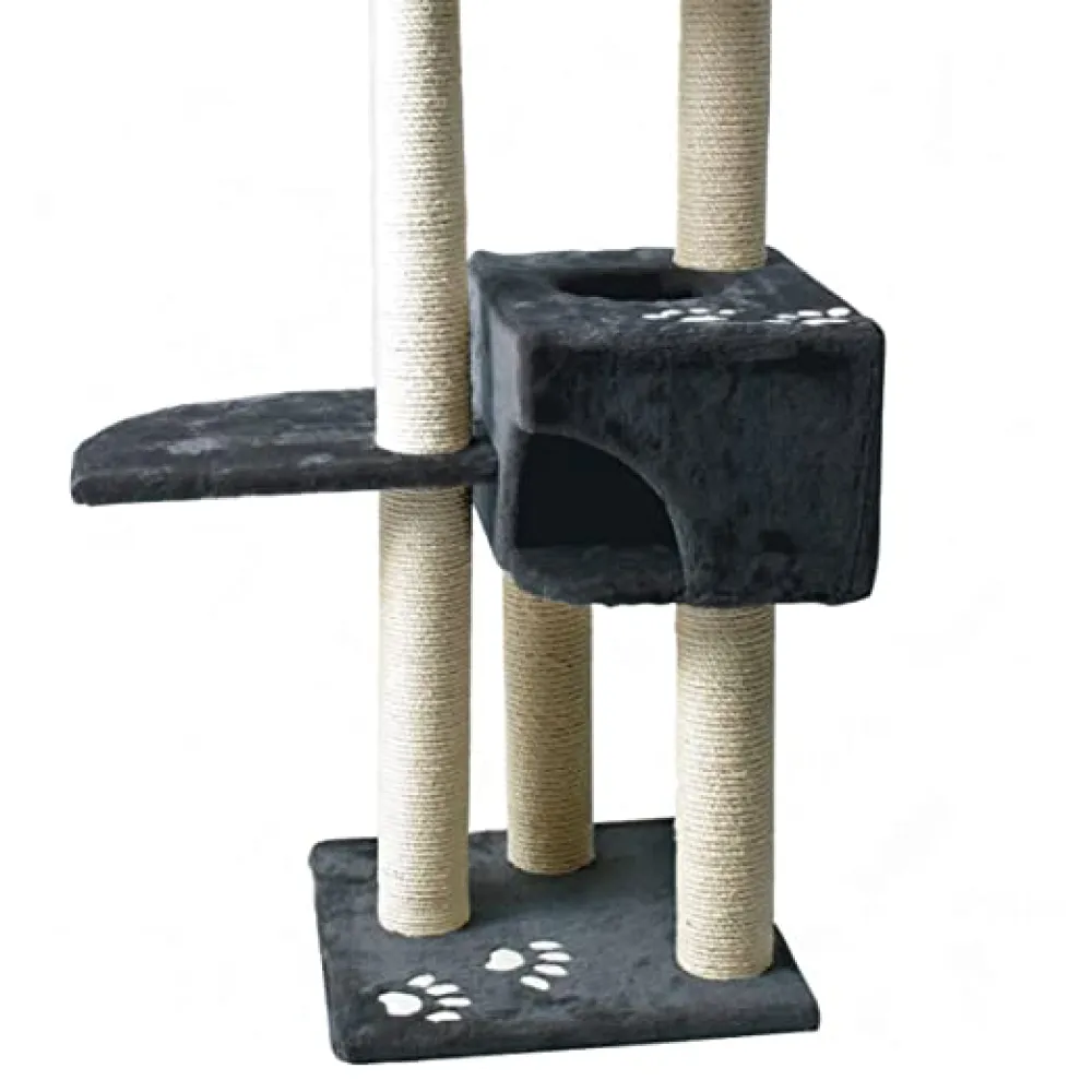 Trixie Alicante Scratching Tree for Cats (Grey)