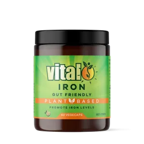 Vital Plant Based Iron Supplement 60 Vegecaps