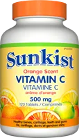 Vitamin C, Orange Scent, Easy Swallow, 500 mg, 120 tablets