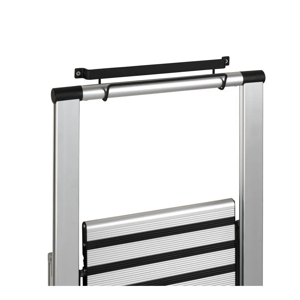 Wall Mounted Ladder Holder Black