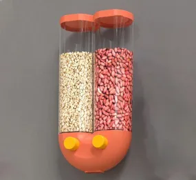 Wall Mounted Press Cereals Dispenser