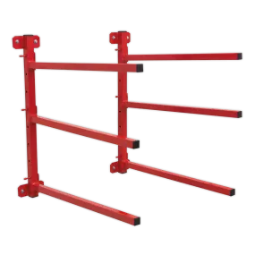 Wall Mounting Folding Bumper Rack