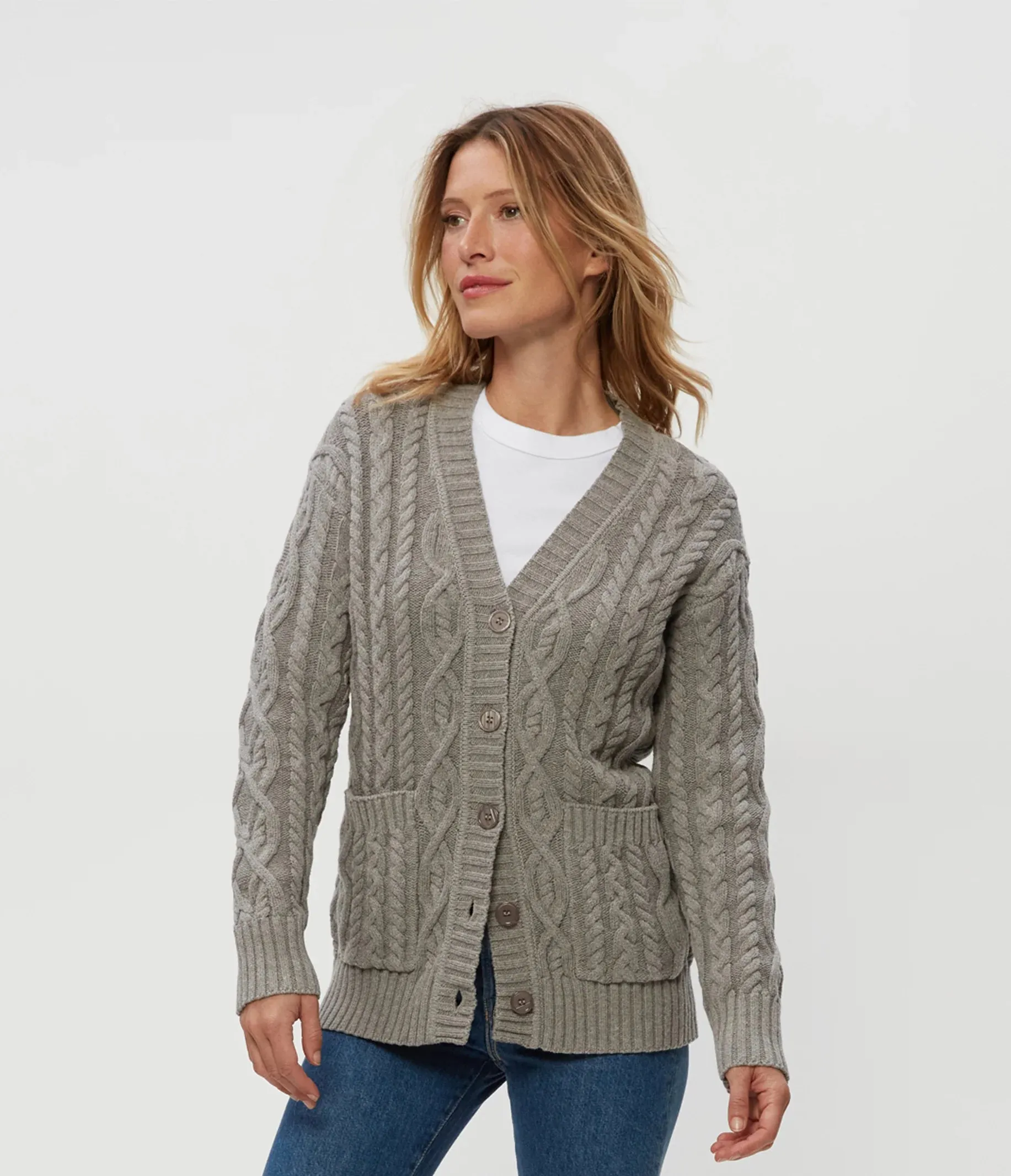 Walsh Cable Cardigan