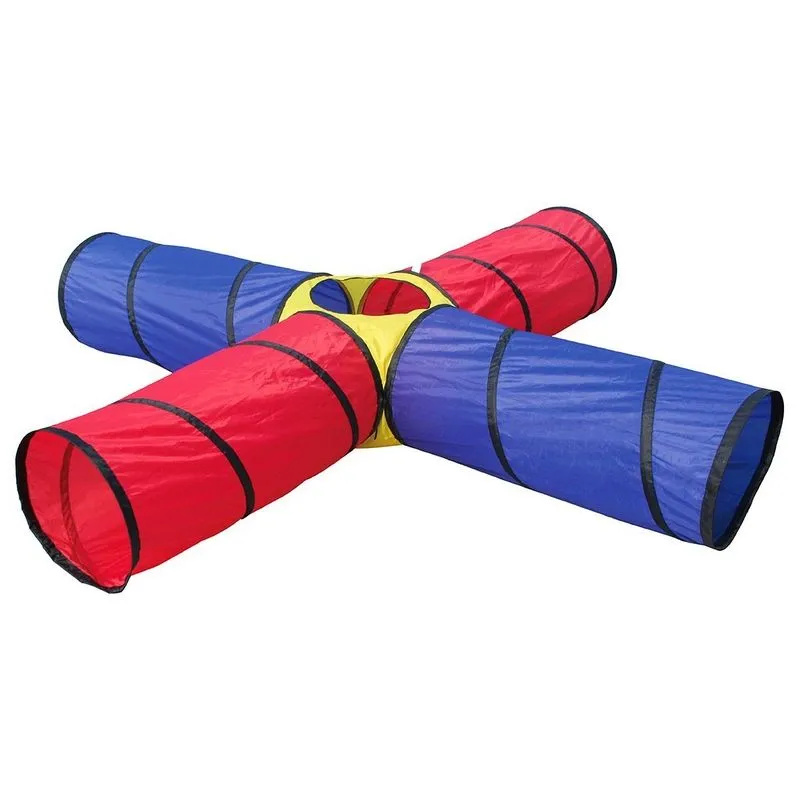 Wensum Kids 4 Way Pop-Up Play Tunnel