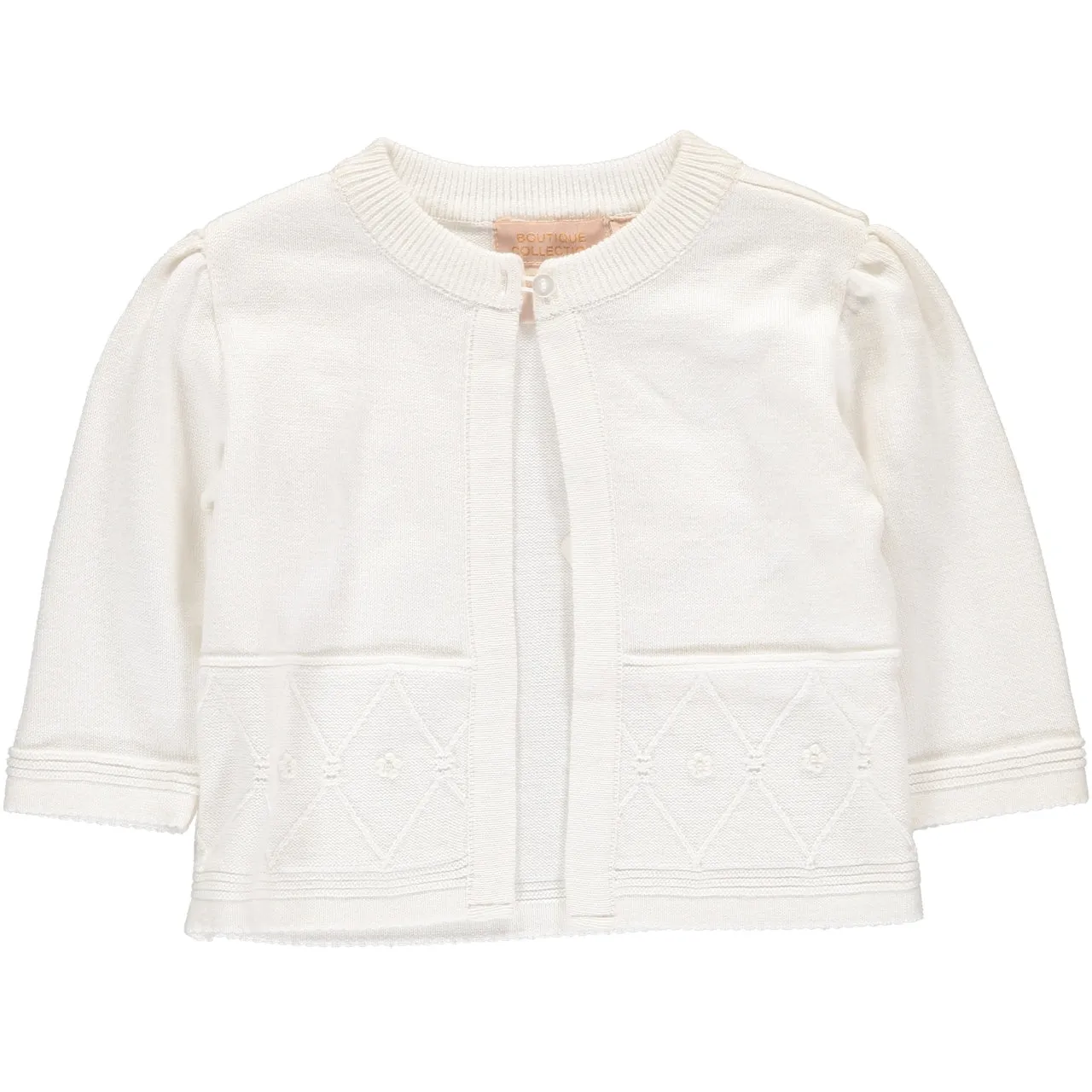 White Julius Berger Baby & Toddler Girl Cardigan Sweater